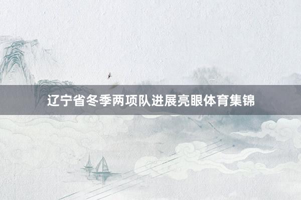 辽宁省冬季两项队进展亮眼体育集锦