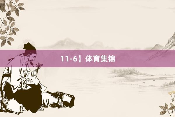 11-6】体育集锦