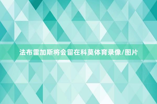 法布雷加斯将会留在科莫体育录像/图片