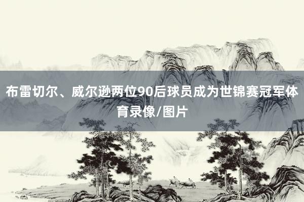 布雷切尔、威尔逊两位90后球员成为世锦赛冠军体育录像/图片