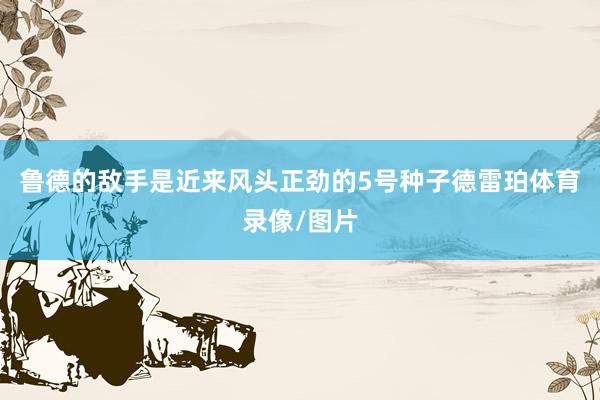 鲁德的敌手是近来风头正劲的5号种子德雷珀体育录像/图片