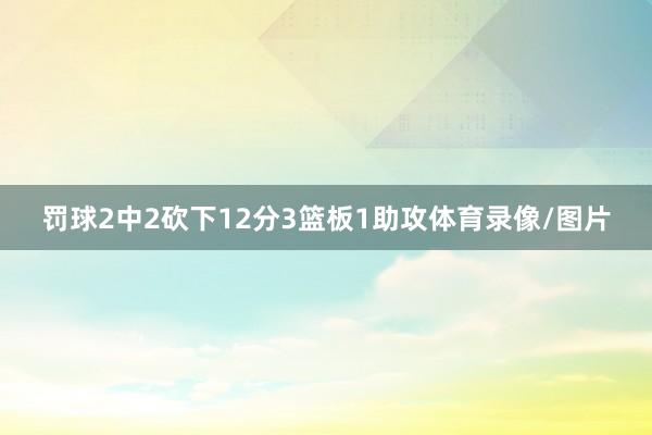 罚球2中2砍下12分3篮板1助攻体育录像/图片