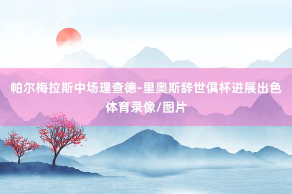 帕尔梅拉斯中场理查德-里奥斯辞世俱杯进展出色体育录像/图片