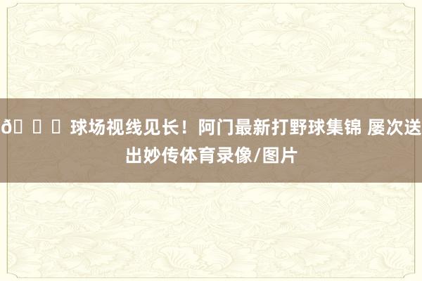 👀球场视线见长！阿门最新打野球集锦 屡次送出妙传体育录像/图片