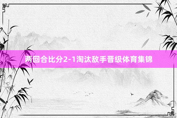 两回合比分2-1淘汰敌手晋级体育集锦