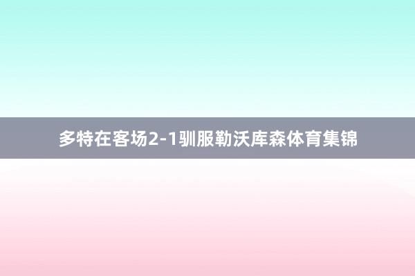 多特在客场2-1驯服勒沃库森体育集锦