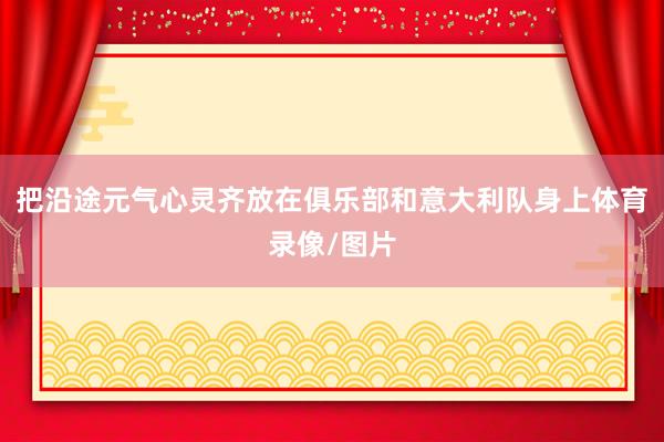 把沿途元气心灵齐放在俱乐部和意大利队身上体育录像/图片