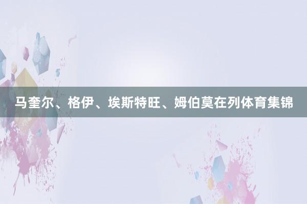 马奎尔、格伊、埃斯特旺、姆伯莫在列体育集锦