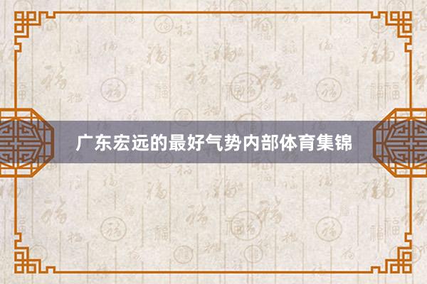 广东宏远的最好气势内部体育集锦