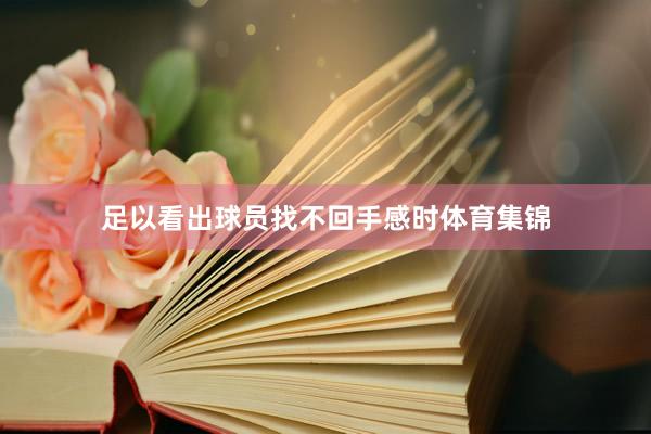 足以看出球员找不回手感时体育集锦