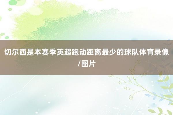 切尔西是本赛季英超跑动距离最少的球队体育录像/图片