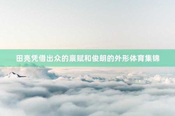 田亮凭借出众的禀赋和俊朗的外形体育集锦